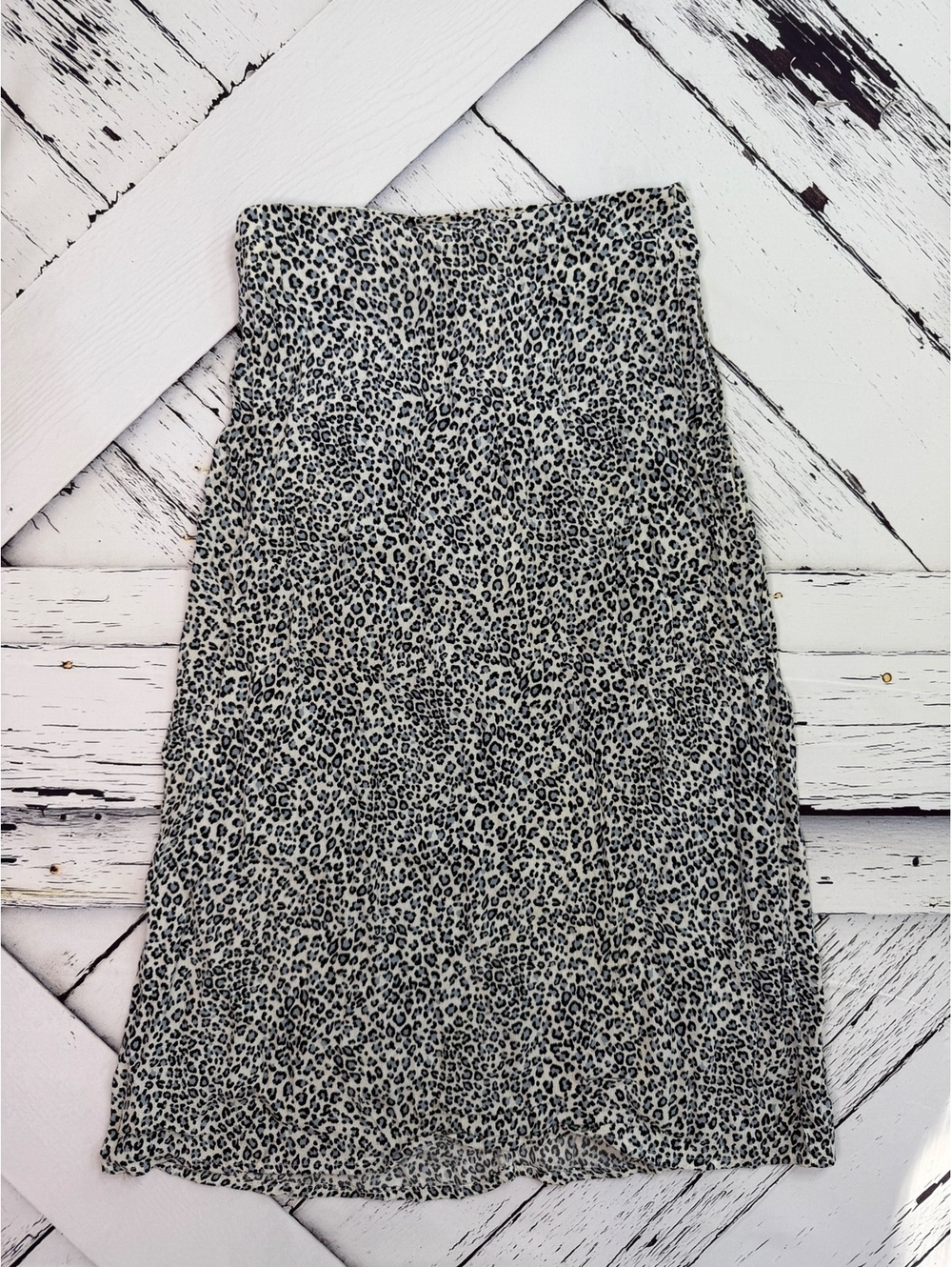 Brandy Melville Y2K Fairy Grunge Leopard Print Phoebe Midi Skirt Women’s Small